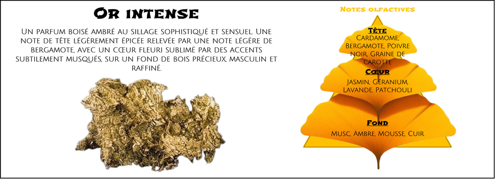 DaoZen - Découvrez le parfum pour bougies, fondants ou diffuseurs " Or intense "
