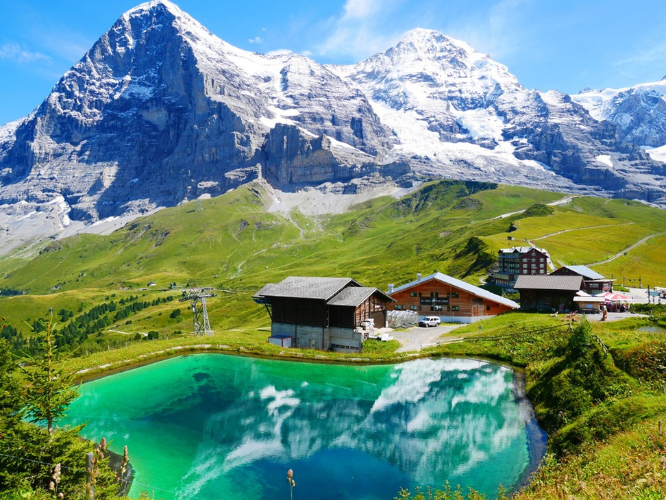 スイスのユングフラウヨッホ