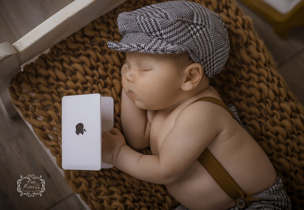 fotógrafo de bebés en Tenerife estudio fotográfico