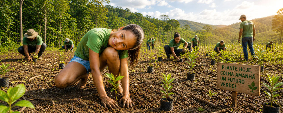 volunteers-brasilien – baeume pflanzen fuer eine gruene zukunft