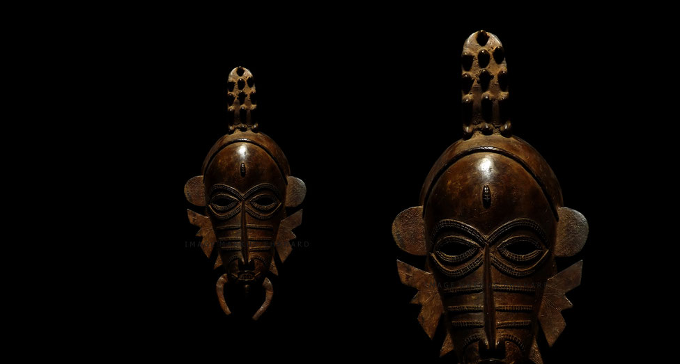 Senufo art Kpelié mask fake Senoufo style