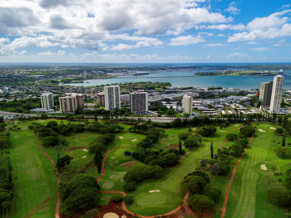 ハワイ・オアフ島『Pearl at Kalauao』の景観