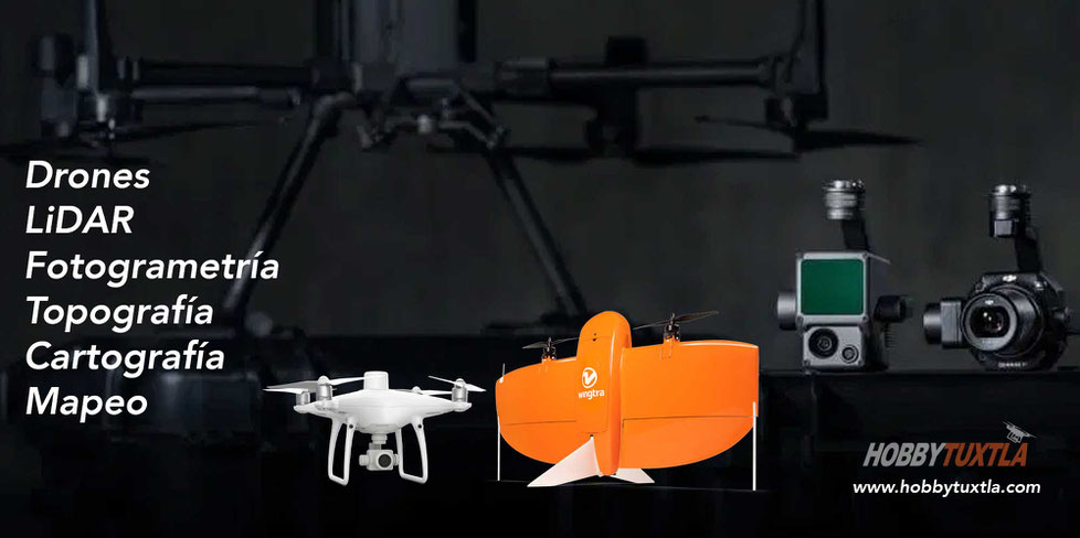 Drones para fotogrametria