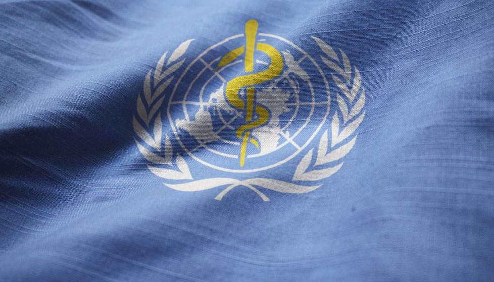 World Health Organization ( WHO ) Subsidiary from  ( UN ) United Nations from New York, North America /  Healthy State & Terrain and Space