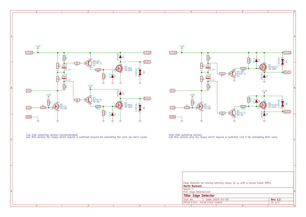 Edge Detector Schematics