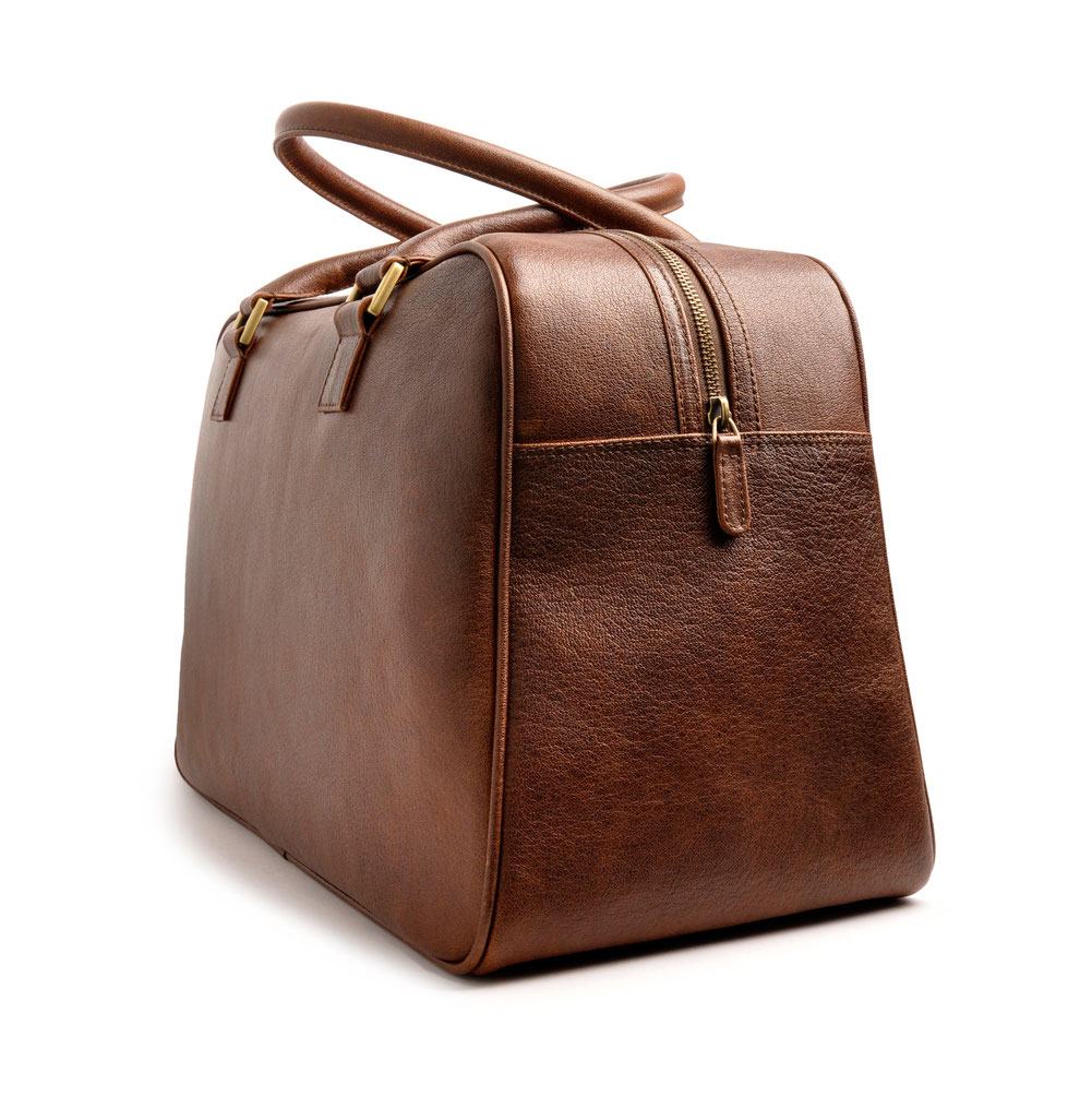 Weekender Herren Reisetasche Büffelleder braun versandkostenfrei Online-Shop