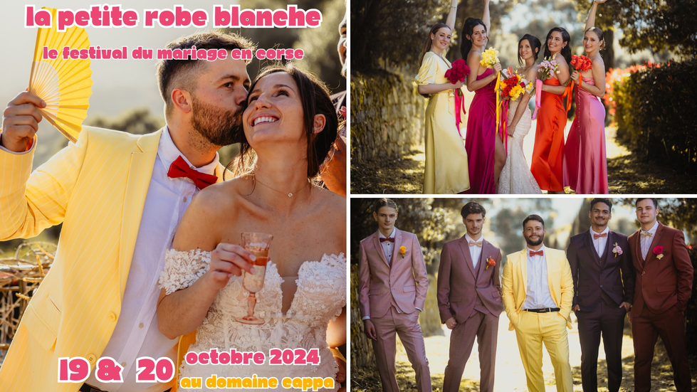 Festival "La Petite Robe Blanche" - 19 et 20 Octobre 2024 - Crédit photo : @photographiegacwedding