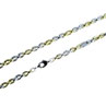 Catena marinara in oro bicolore 18kt referenza: C1787BG. Offerte sconti acquista oro online