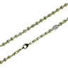 Catena piena maglia piatta lucida in oro 18kt bicolore. Offerte sconti acquista oro online