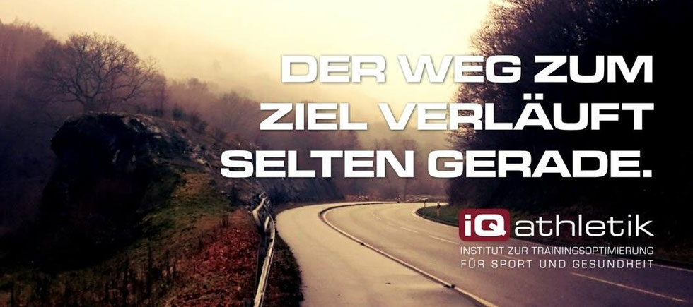 Der Weg zum Ziel verläuft selten gerade 