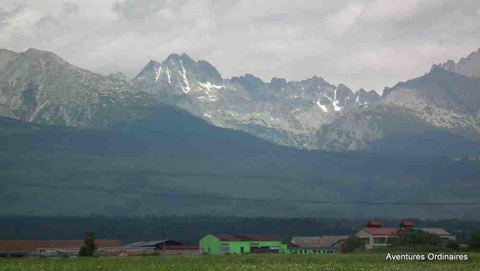 Les Tatras sommet des Carpates (Slovaquie)