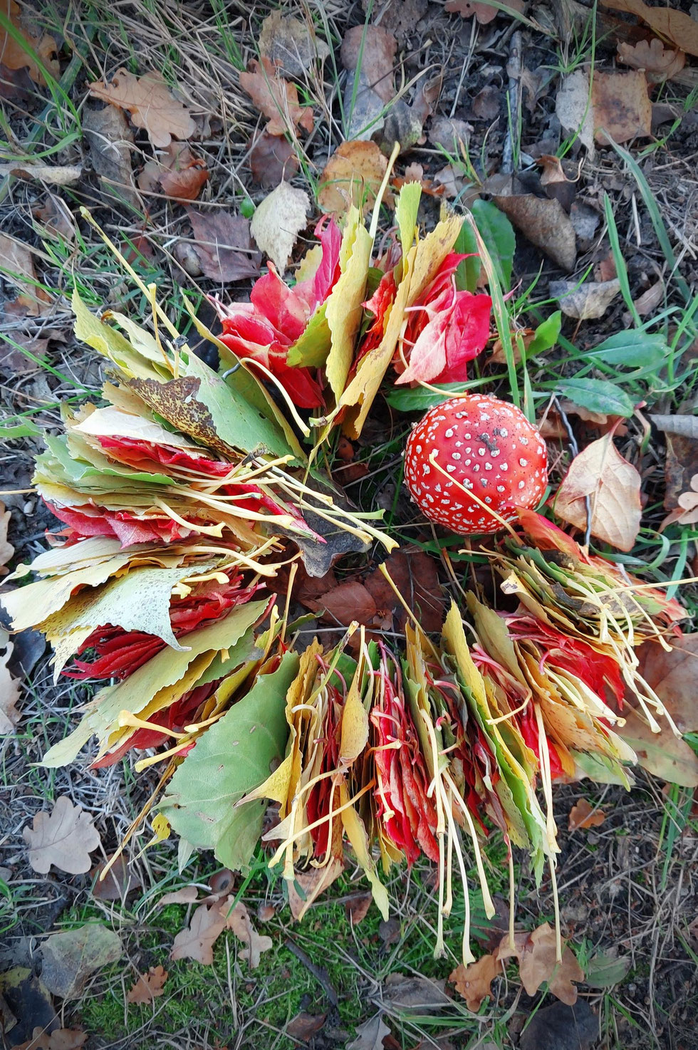 Herbst, Dekoration, Deko, selber machen, selbstgemacht, Kranz, Blätter, Blätterkranz, Herbstkranz, Herbstblätterkranz, diy, Herbstliebe, Herbstfarben, Blättergirlande, Pappelblätter, Pfaffenhütchen, Windlicht, Basteln, Kreatives, Natur, Naturmaterialien, 