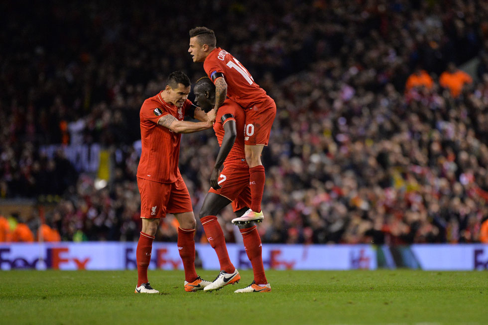 Jubel beim FC Liverpool nach einer grandiosen Aufholjagd im Anfield Stadium