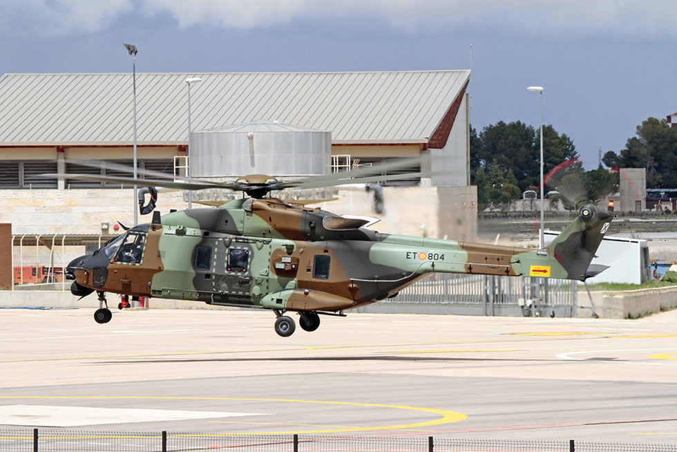 NH Industries NH90/TTH "ET-804" il 250° esemplare consegnato alla FAMET. (Foto: NH Industries)