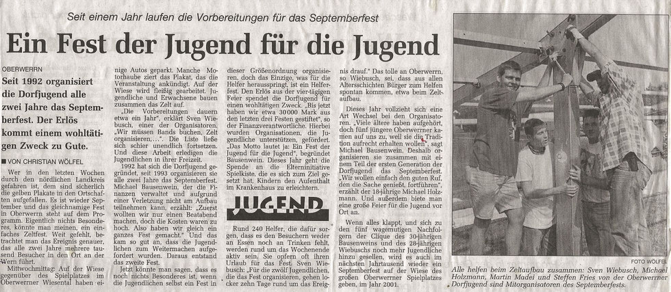 10.09.1999 Schweinfurter Tagblatt