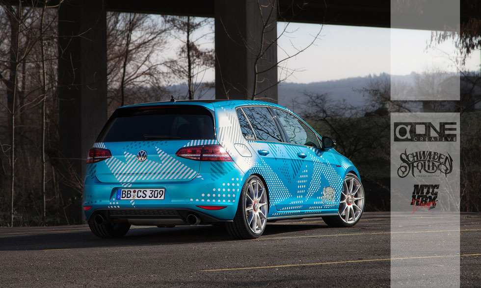 picture Golf 7 Gti Wrapped vw golf 7 gti mtchbx designs