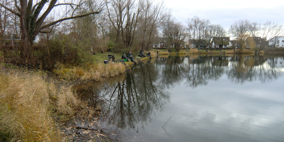 Nikolausfischen am Bahnweiher