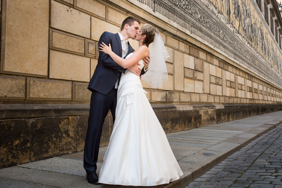 Hochzeit Dresden, Hochzeitsfotograf Dresden, Hochzeit Goetheallee Dresden, Hochzeitsfotos Altstadt Dresden, Hochzeit Lingnerterrassen Dresden