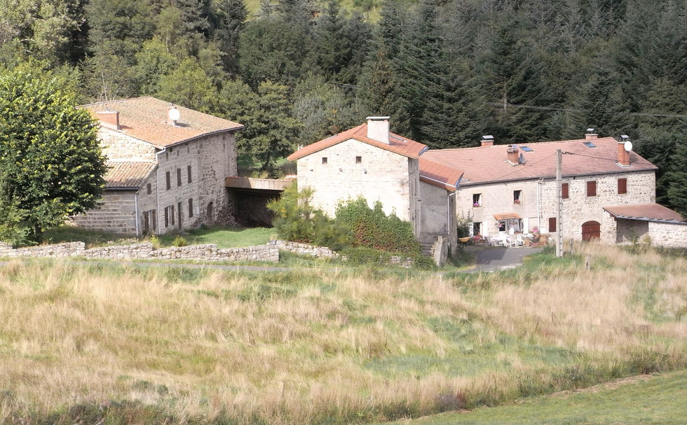 Vue d'ensemble du hameau de Mandon.