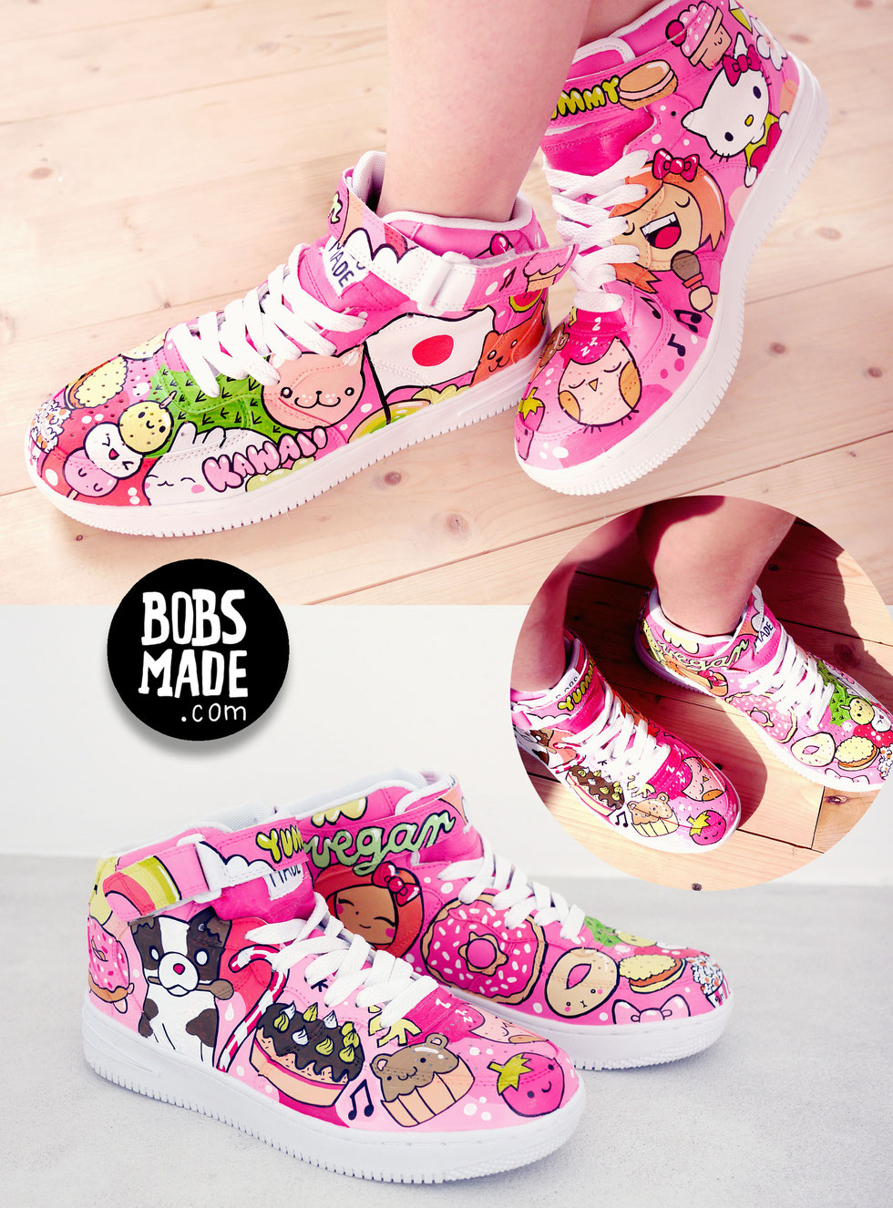 bobsmade candy sneaker