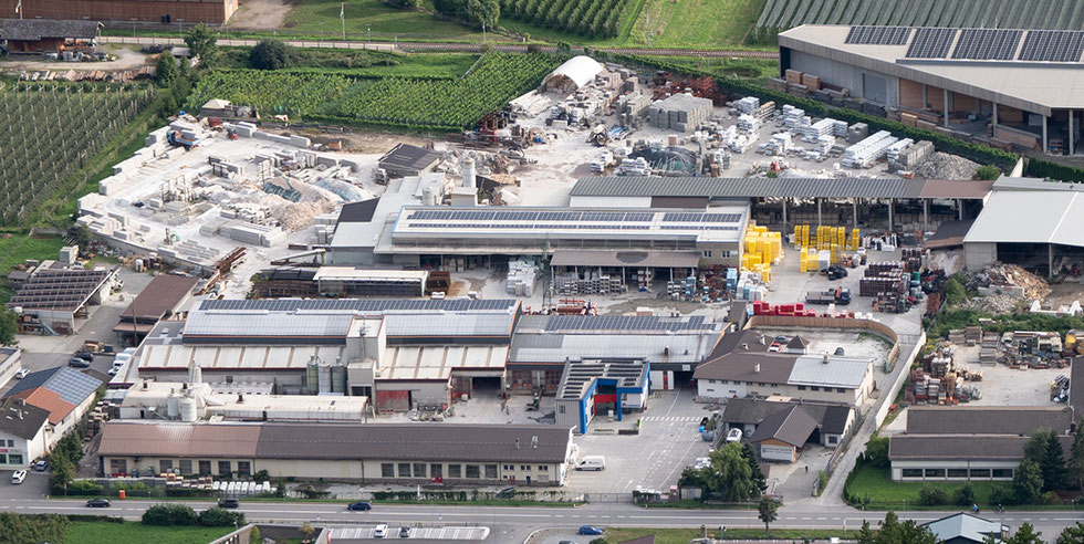 Produktion und Lager in Eyrs/Südtirol