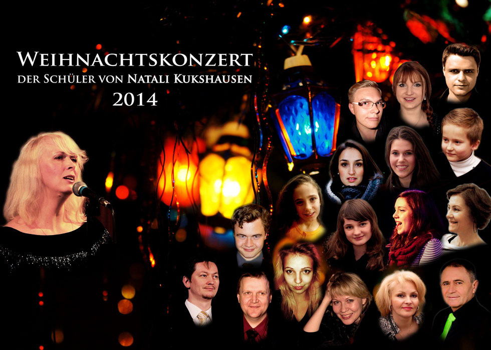 Weihnachtskonzert der Schüler von Natali Kukshausen vom 06.12.2014