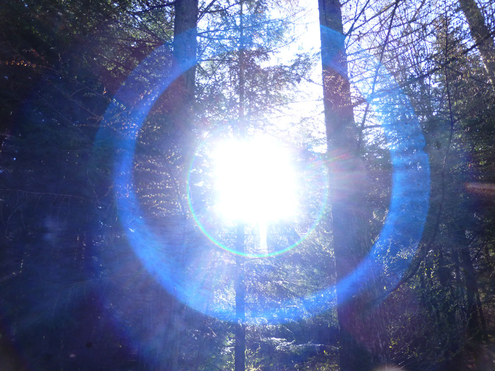 Blaues Lichtportal am 27.04.2021, Quelle: www.lichtwesenfotografie.com
