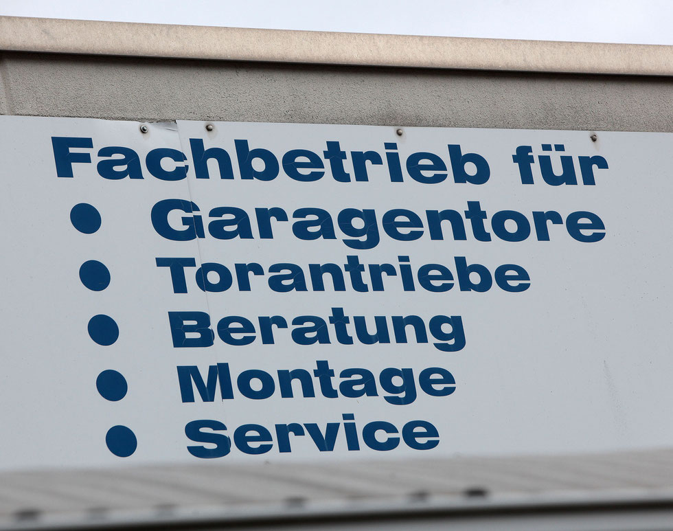 Garagentore und Torantriebe