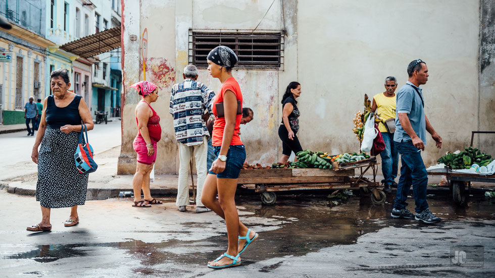 Obst und Gemüsestand in Havanna Centro