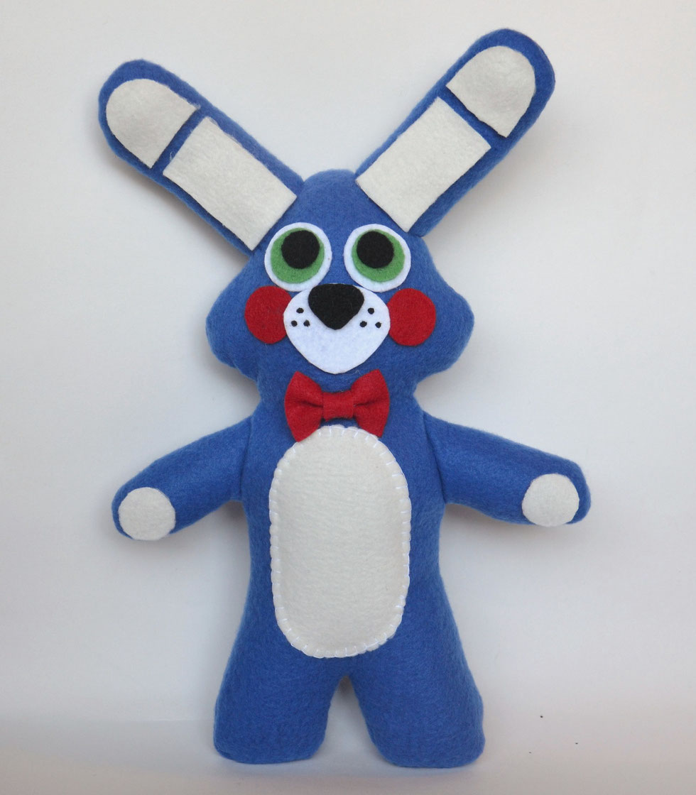 Toy Bonnie Handmade Plush Jusmade Handmade Creepy Stuff