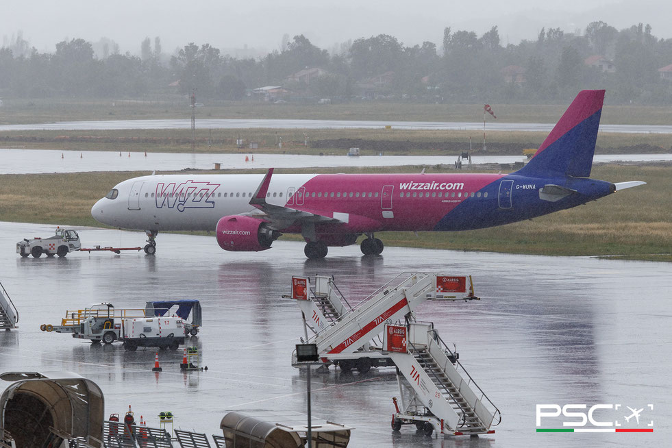 G-WUNA Airbus A321-271NX 11591  PW1133G-JM  Wizz Air UK>Wizz Air 2023 @ Tirana TIA 05 2026 © Piti Spotter Club Verona