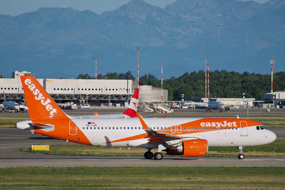 OE-LUE Airbus A320-251N 12114  LEAP-1A26  easyJet Europe 2024 @ Milano Malpensa MXP 07 2025 © Piti Spotter Club Verona