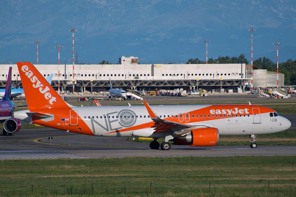 OE-LSU Airbus A320-251N 11804  LEAP-1A26  easyJet Europe 2024  @ Milano Malpensa MXP 07 2025 © Piti Spotter Club Verona