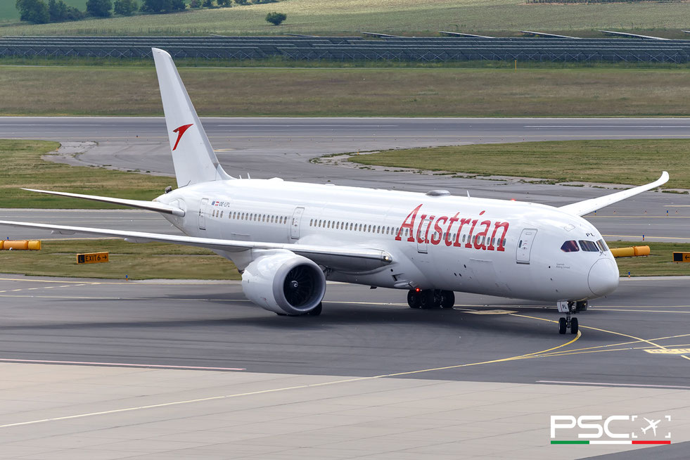 OE-LPL Boeing 787-9 62735 924 GEnx-1B  Austrian Airlines (CALC) 2019