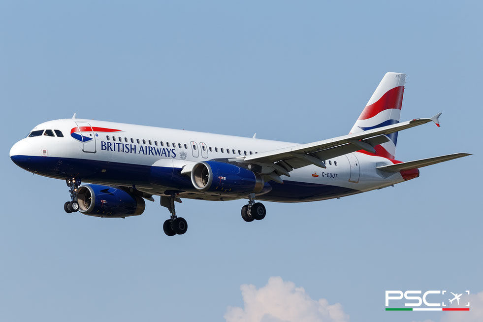 G-EUUT Airbus A320-232 3314  V2527-A5  British Airways 2007 @ Barcellona BCN 09 2025 © Piti Spotter Club Verona