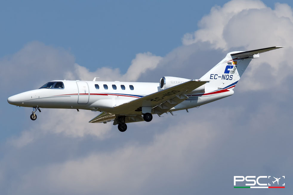 EC-NQS Cessna 525C CitationJet CJ4 525C0081  FJ44-4A-32   2012 @ Barcellona BCN 09 2025 © Piti Spotter Club Verona