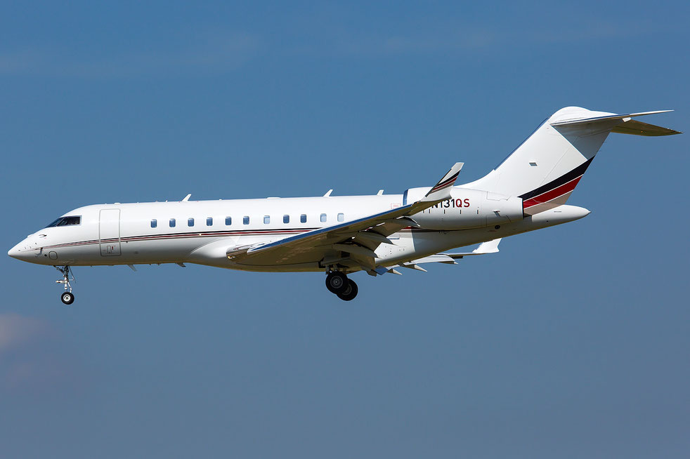 N131QS Bombardier Global 5500 60134  BR700-710D5-21  NetJets 2024 @ Barcellona BCN 09 2025 © Piti Spotter Club Verona