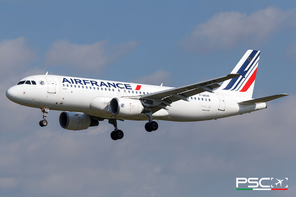 F-GKXP Airbus A320-214 3470  cfm56-5B4/P Rodez Air France (SMBC Aviation Capital) 2008 @ Barcellona BCN 09 2025 © Piti Spotter Club Verona
