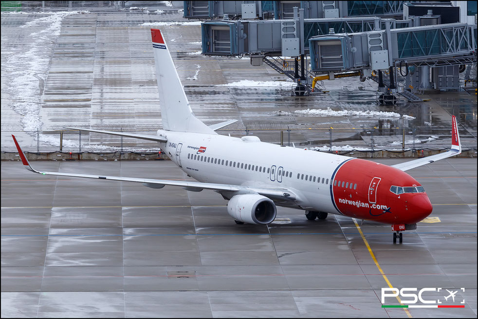 LN-ENU Boeing 737-8JP 42069 5541 cfm56-7B26E  Norwegian Air Shuttle AOC (Doric Asset Finance) 2015 @ Munich MUC 02 2026 © Piti Spotter Club Verona