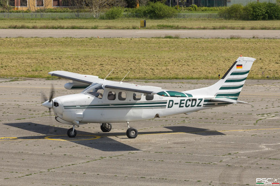 D-ECDZ - Cessna 210L - Private @ Padova 07 2025 © Piti Spotter Club Verona