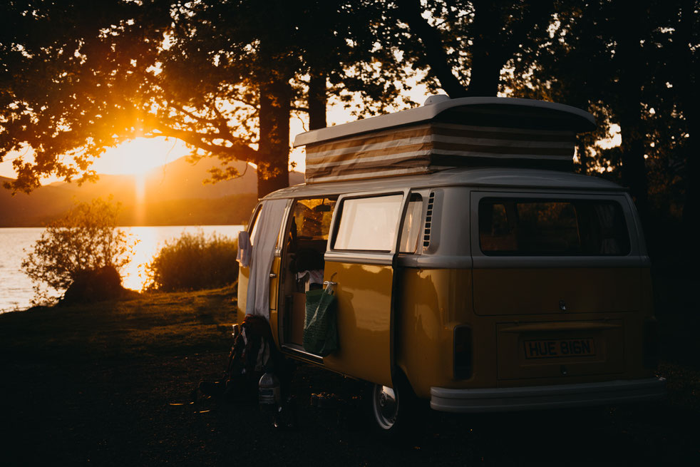 Campen ohne Müll mit dem Van