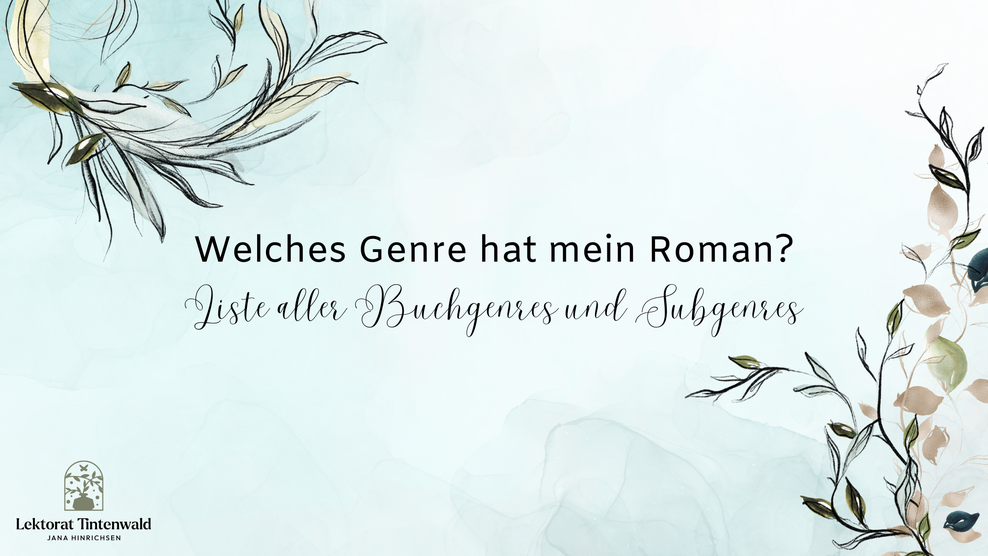 Welches Genre hat mein Roman?