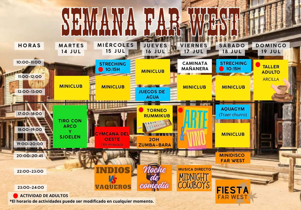 actividades julio