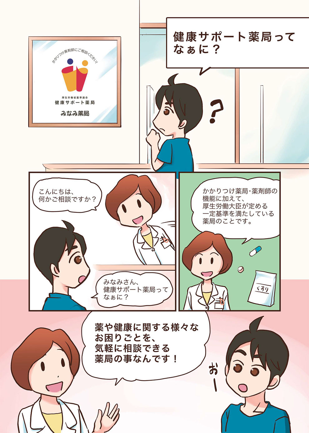 みなみ薬局は健康サポート薬局