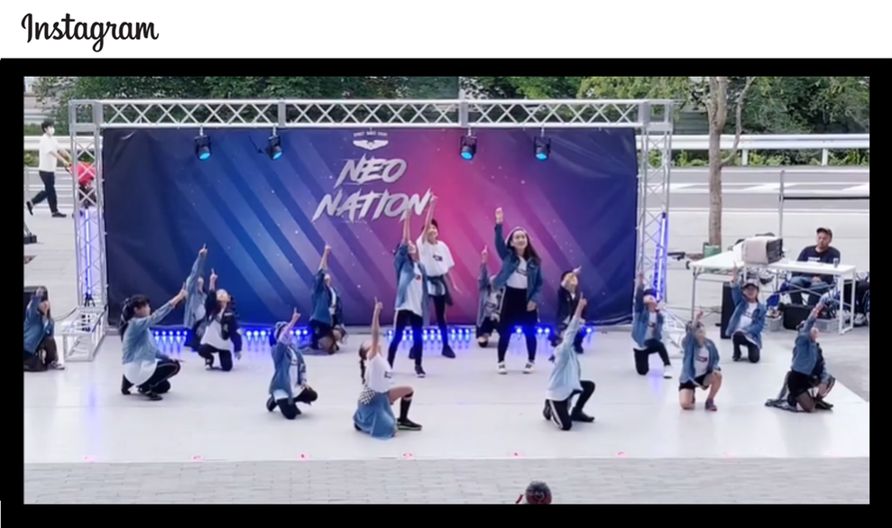 NEO NATION ところざわサクラタウン　ダンスイベント参加画像