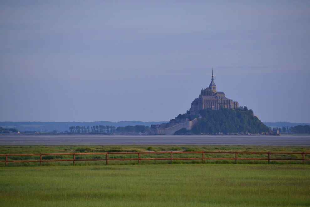 Le Mont Saint-Michel vu de Genêts