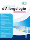 page de couverture de la revue française d allergologie