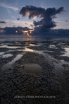 Zonsondergang Waddenzee Friesland