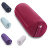 Yoga Bolster gefüllt mit Buchweizenschalen von Kurma, Farben: Bordeaux rot, Nightfall (Blau), Moonrise (violett), Dayspring (hell lila), Glacier Bay (zart grün)