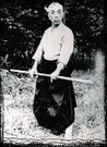 Takamatsu Toshitsugo Uo, ehemaliger Soke der 9 Ryu des Bujinkan Budo Taijutsu. Traditionelle Kampfkunst, Kampfsport, Schwertkampf, Kenjutsu, Stockkampf, Bojutsu